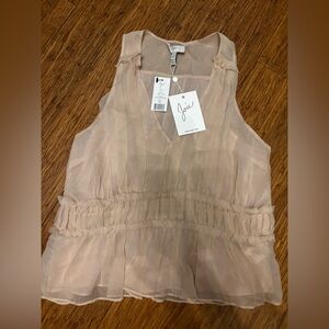 BNWT Joie sleeveless romantic top